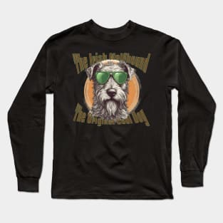 The Irish Wolfhound The Original Cool Dog Long Sleeve T-Shirt